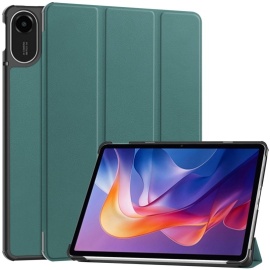 Coverup Tri-Fold Ständer Klapphülle mit Schlaf/Wach-Funktion - Xiaomi Redmi Pad 2 Hülle - Grün