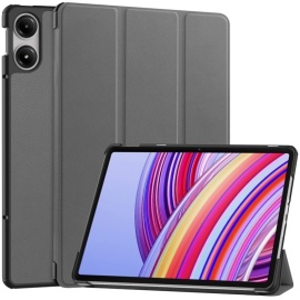 Coverup Tri-Fold Ständer Klapphülle mit Schlaf/Wach-Funktion - Xiaomi Redmi Pad Pro Hülle - Grau