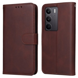 Coverup Klapphülle - OPPO A5 5G Hülle - Braun