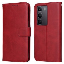 Coverup Klapphülle - OPPO A5 5G Hülle - Rot