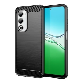 Coverup Armor Brushed TPU Back Cover - OPPO A5 5G Hülle - Schwarz