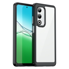 Coverup Transparent ShockProof TPU Back Cover - OPPO A5 5G Hülle - Schwarz