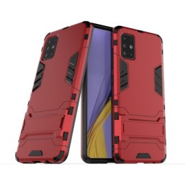 Armor Ständer Back Cover - Samsung Galaxy A51 Hülle - Rot